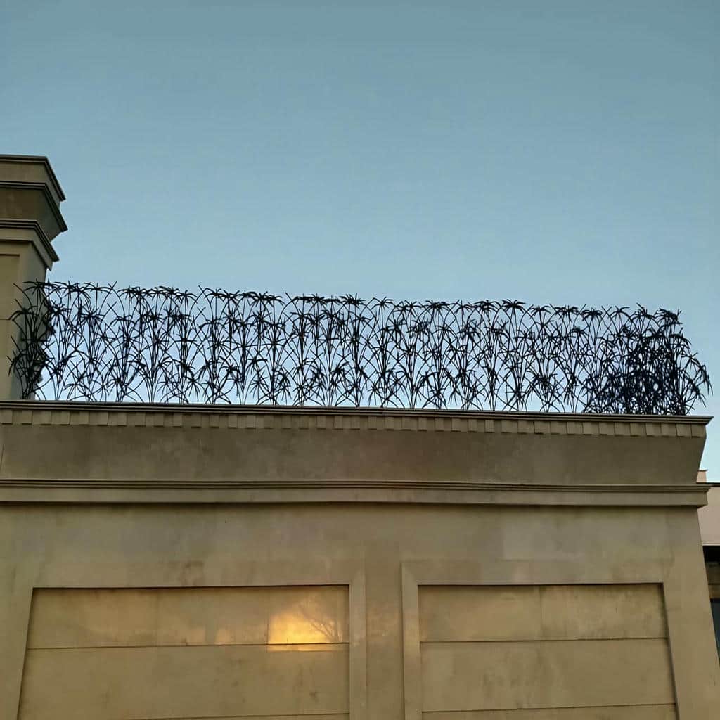 حفاظ نخل مرداب فلزی در فضای مرطوب