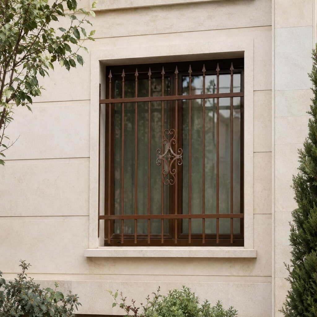 حفاظ پنجره با جوشکاری تمیز
