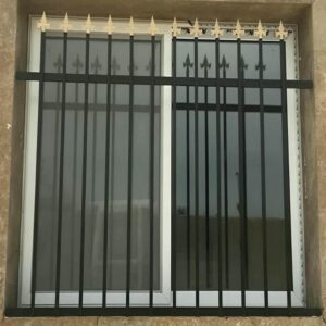 حفاظ پنجره ضد سرقت فلزی برای ساختمان نوساز