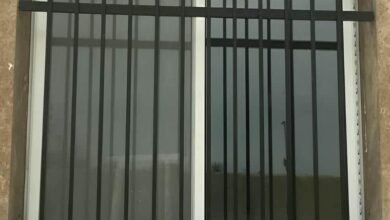 حفاظ پنجره ضد سرقت فلزی برای ساختمان نوساز