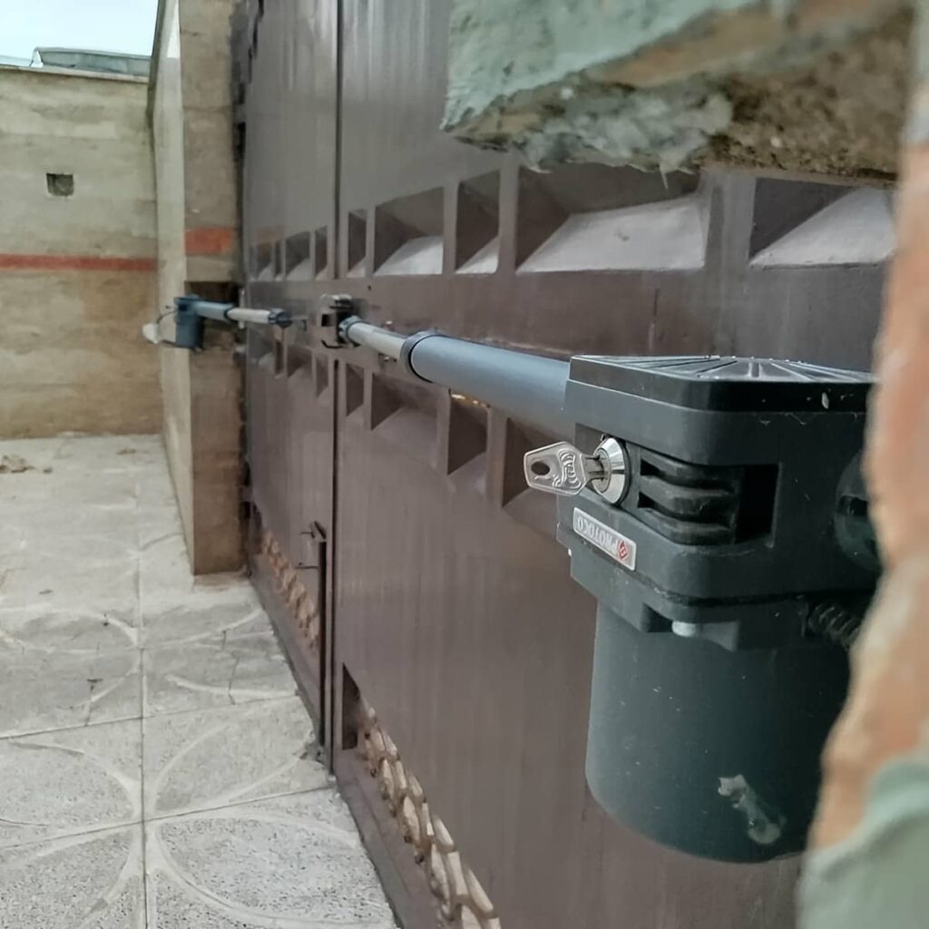 جک درب پارکینگ با پوسته فلزی یکپارچه جک درب پارکینگ با پوسته فلزی یکپارچه