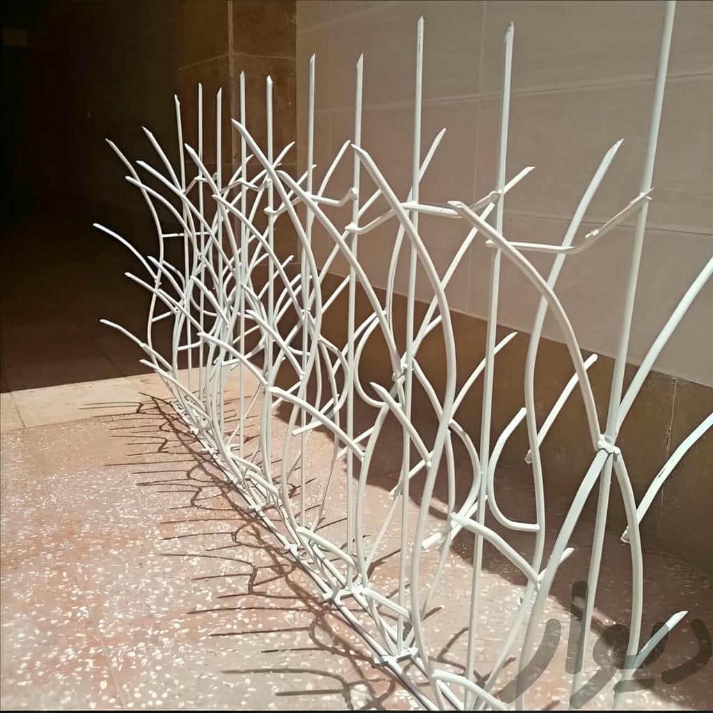 حفاظ دیوار سرنیزه ای فلزی استان سمنان