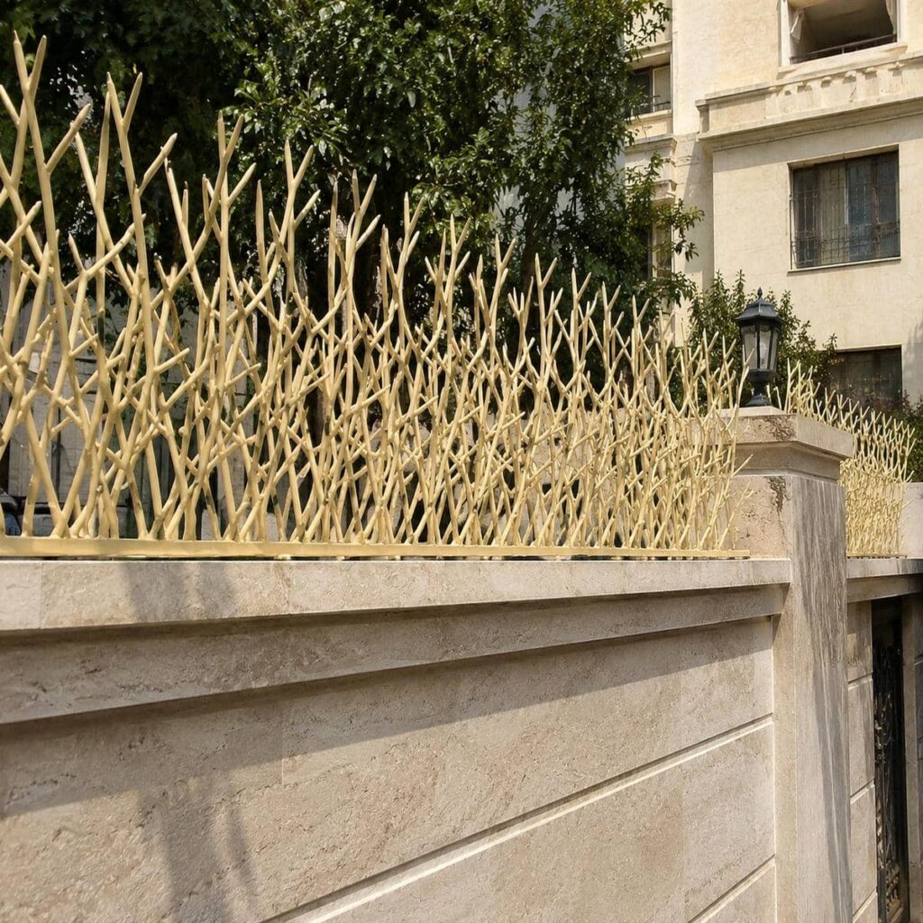 حفاظ دیوار فلزی آماده ارسال استان کرمان