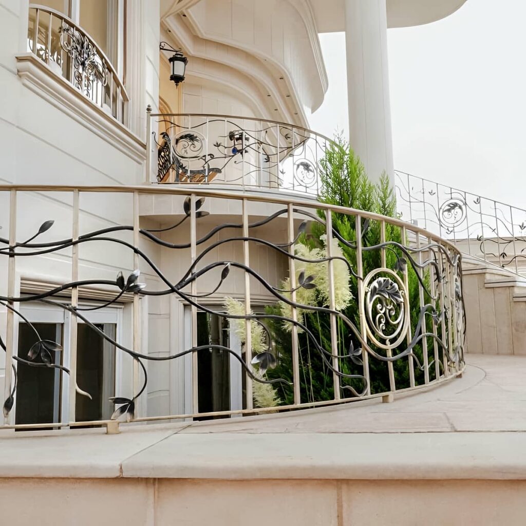 نرده بالکن تهران با اندازه گیری تخصصی پروژه