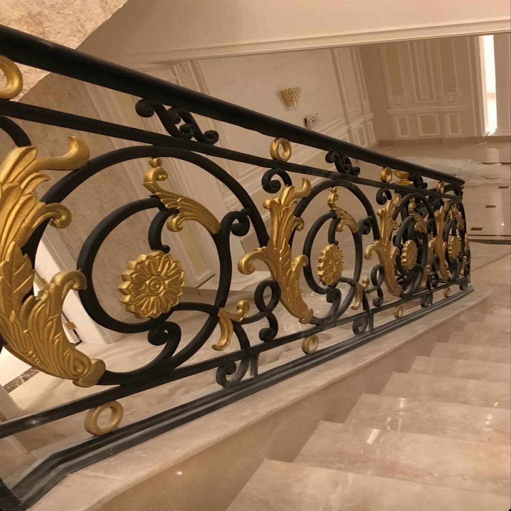 نرده پله روشن متناسب با پروژه بندرعباس