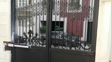 جک درب پارکینگ بازویی نصب شده در زاهدان