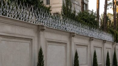 حفاظ دیوار شاخ گوزنی مشکی در کرج حفاظ دیوار شاخ گوزنی مشکی در کرج