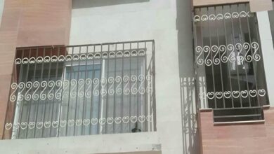 حفاظ پنجره مشکی سفارشی در بجنورد
